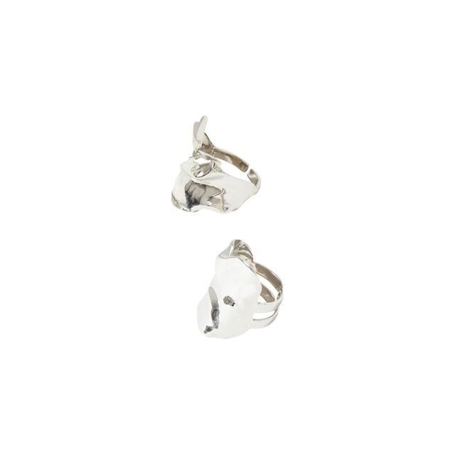Flow Combination Rings | Argento
