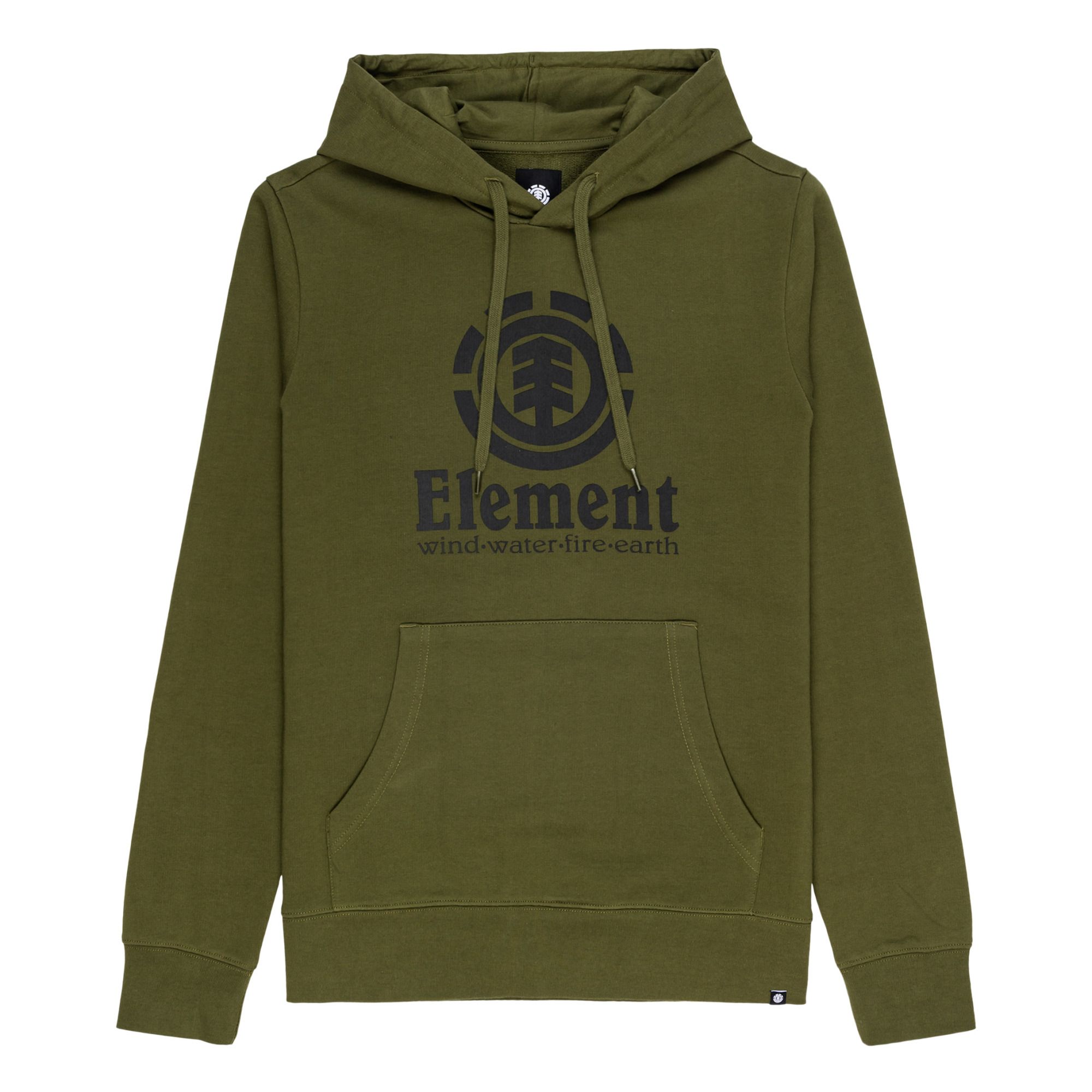 Element - Hoodie Logo - Collection Adulte - - Homme - Vert kaki