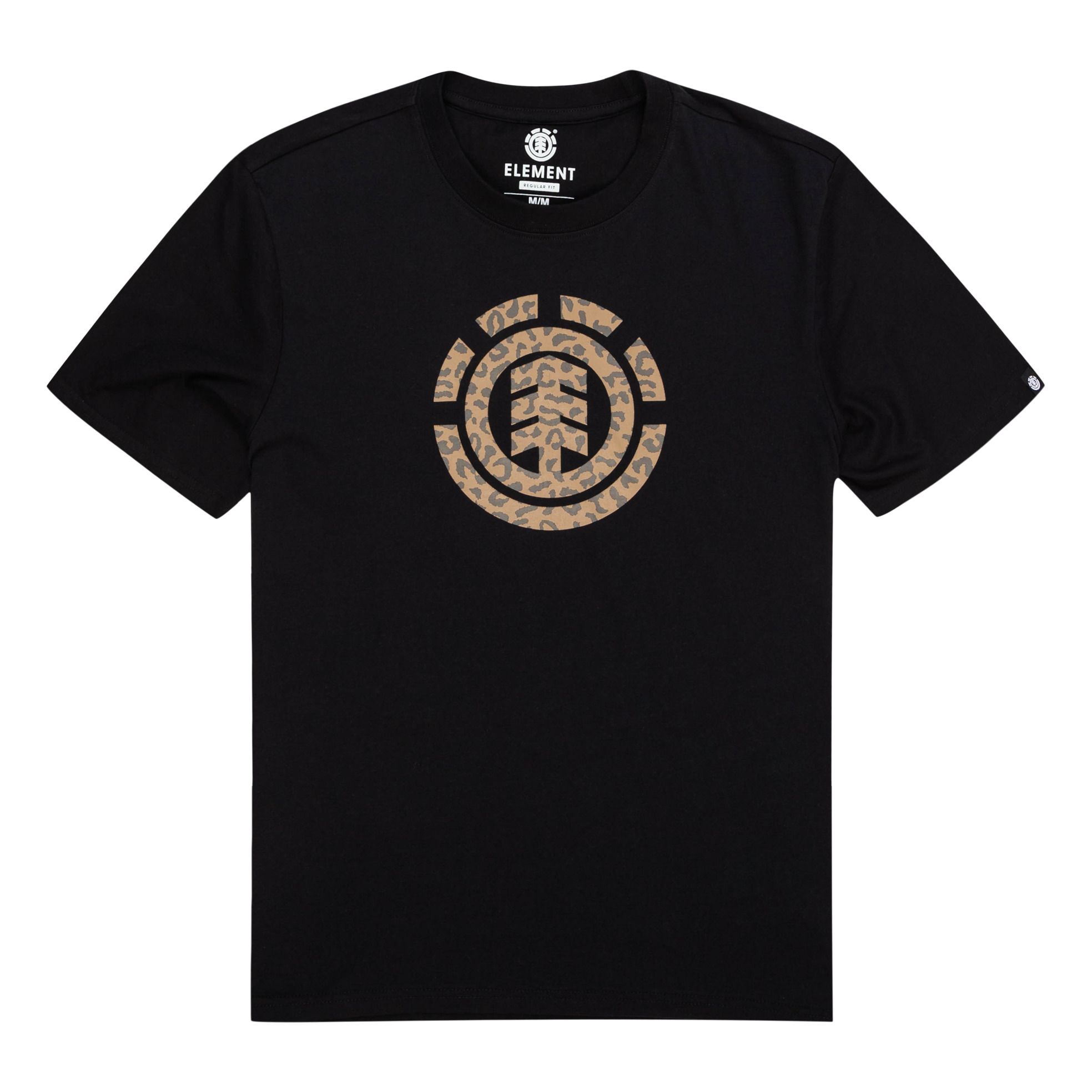 Logo Leopard T-shirt - Adult Collection - Schwarz- Produktbild Nr. 0