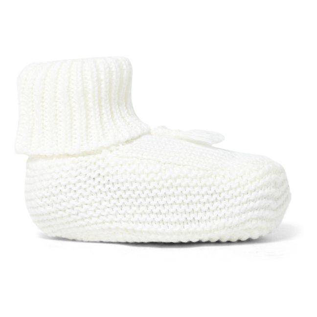 Knitted Booties Crudo