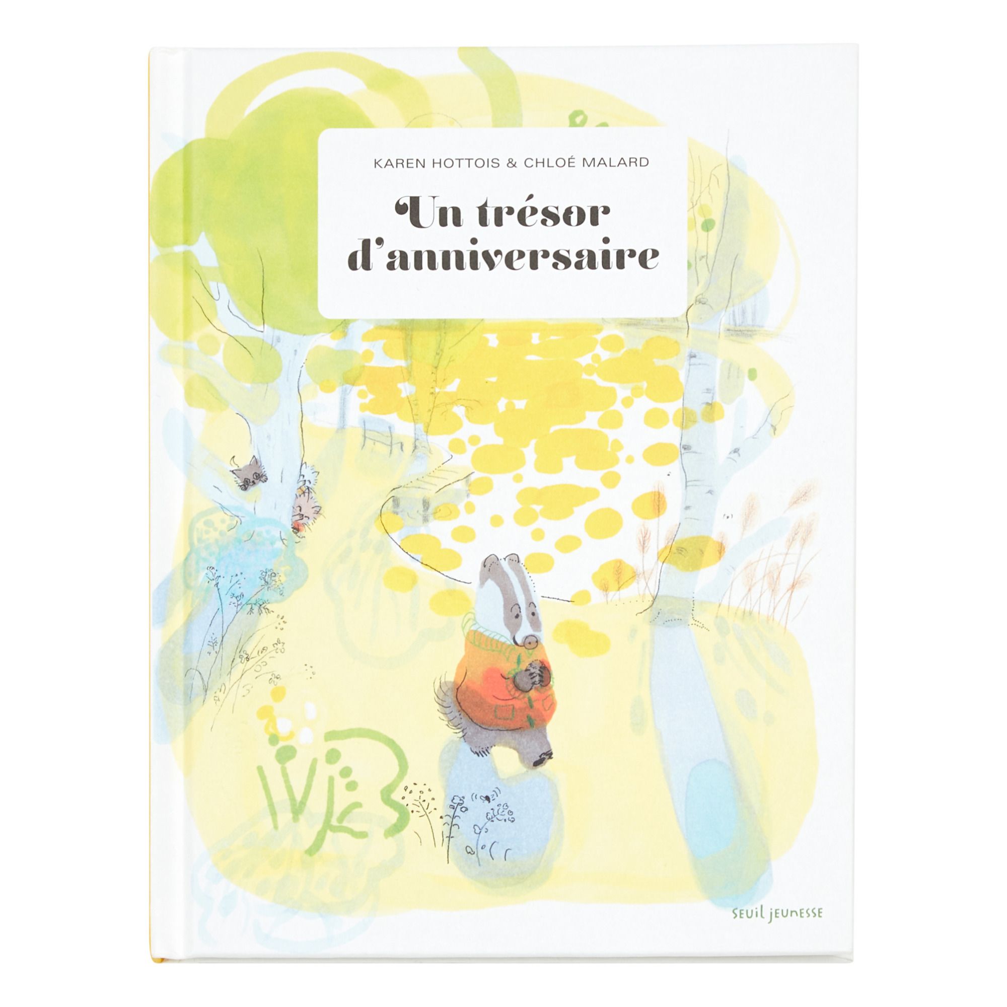 Seuil Jeunesse - Album Un trésor d'anniversaire - Karen Hottois - Multicolore