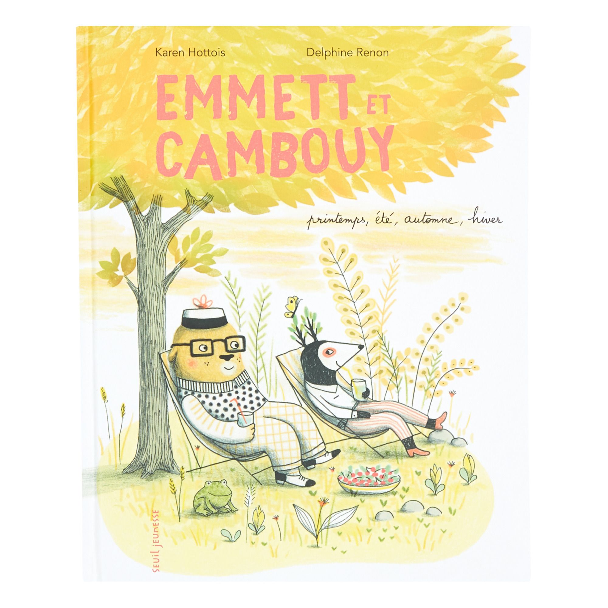 Seuil Jeunesse - Livre Emmett et Cambouy - Karen Hottois - Multicolore