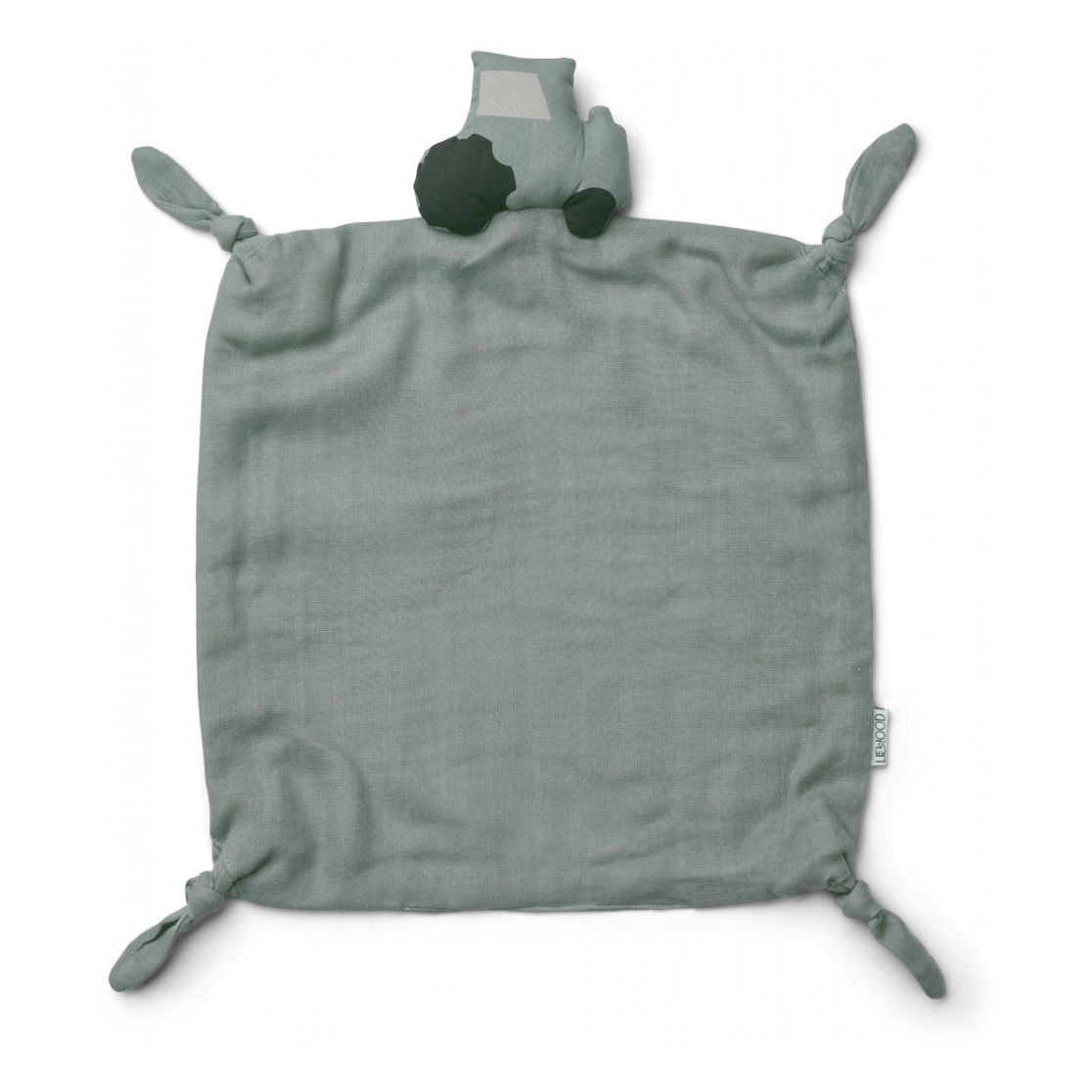 Liewood - Doudou Agnete Tracteur en coton bio - Bleu