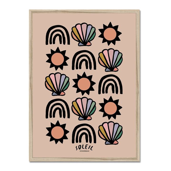 Shell Rainbow Poster- Product image n°0