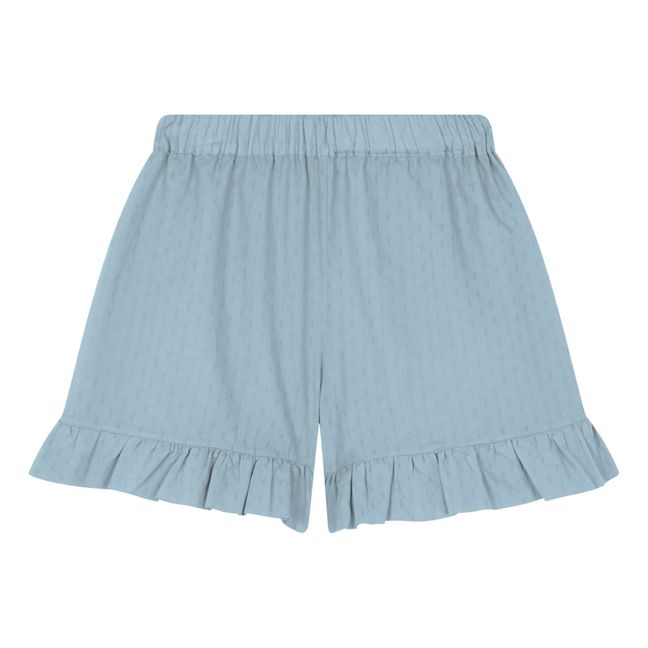 Jacquard Shorts Light blue