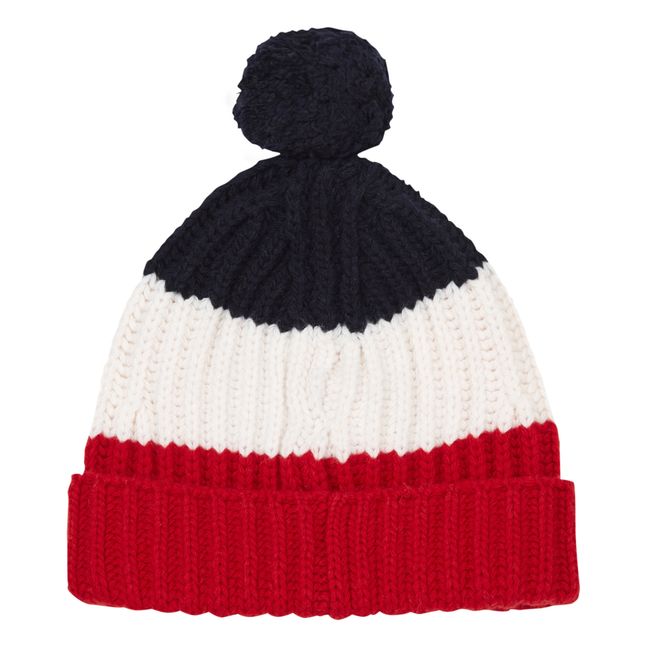 Heritage Wool and Cashmere Beanie - Women’s Collection - Navy blue