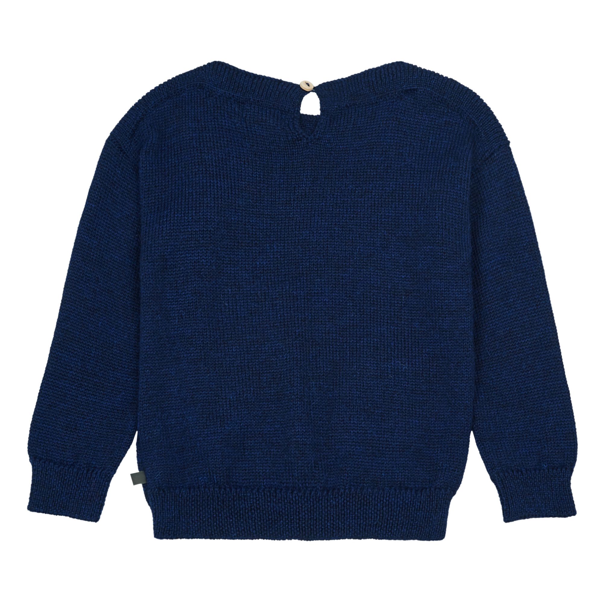 Baby Alpaca Wool House Jumper Navy blue- Product image n°2