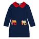 Baby Alpaca Wool House Dress Navy blue- Miniature produit n°0