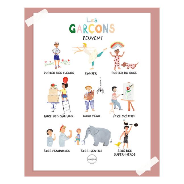 Les Garçons Peuvent…  Poster - FR
