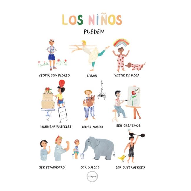 Poster Los Niños pueden… ES
