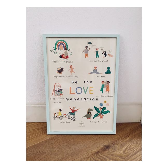 Affiche Be the Love Generation - EN