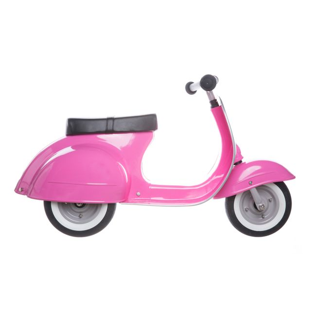 Moto scooter metálica Rosa