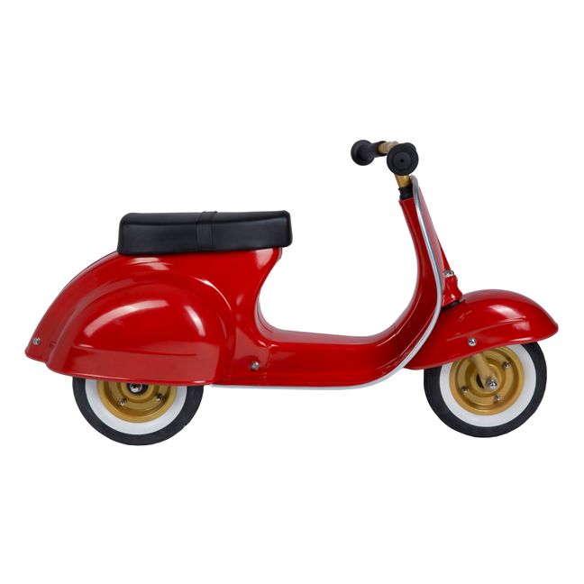 Metal Scooter Ride-On Rojo