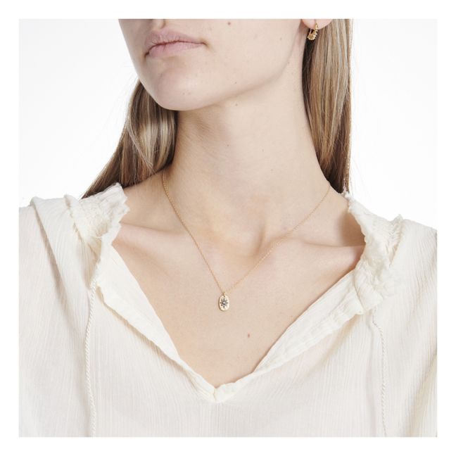 Pendientes de aro My Small | Dorado
