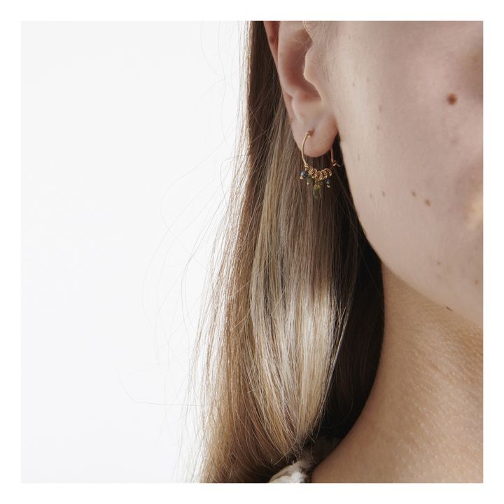 Iva Earrings | Green- Product image n°3