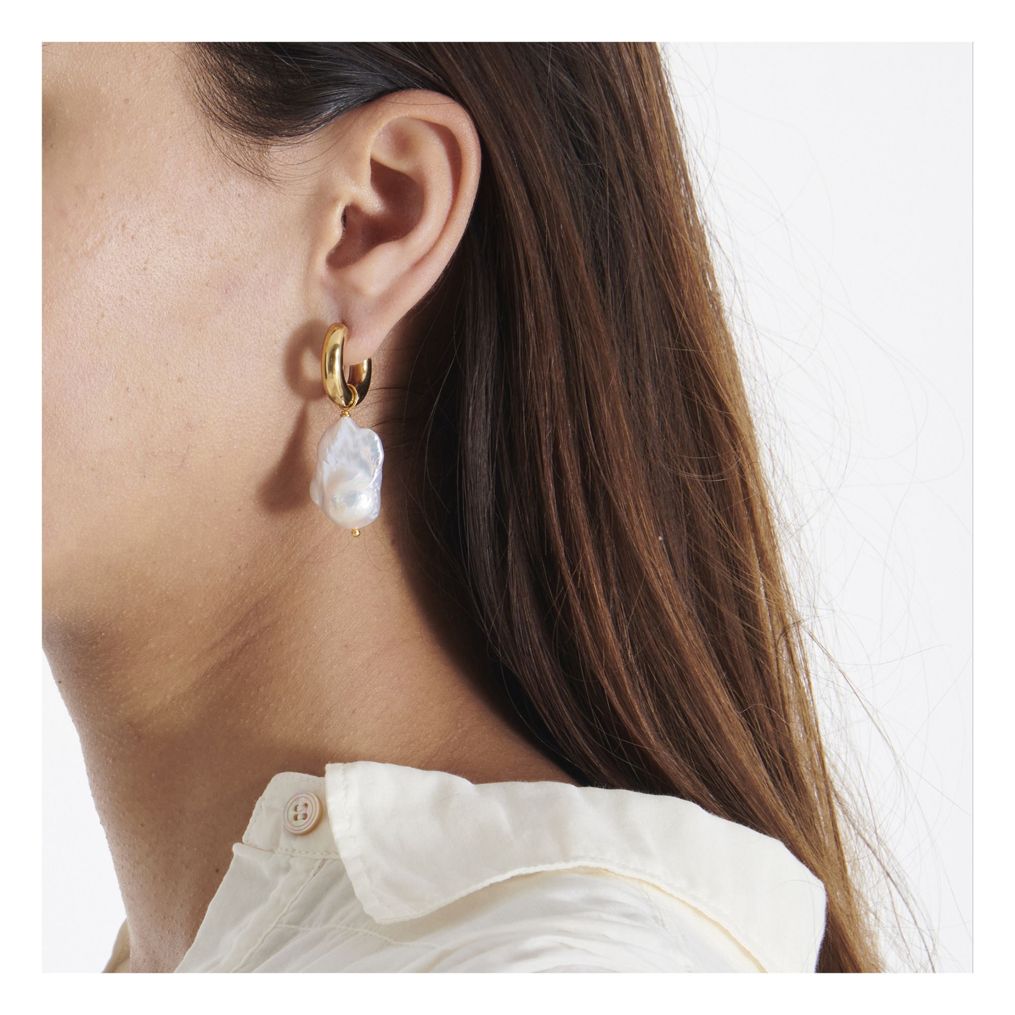 Mismatching Pearl and Sparkle Earrings Multicoloured- Product image n°3