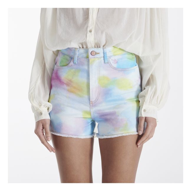 Pantaloncini Tie and Dye | Azzurro