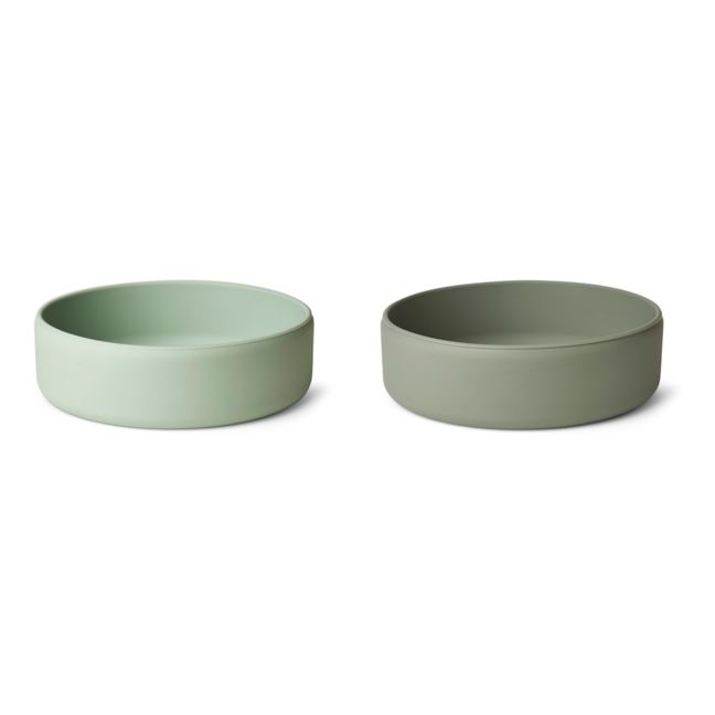 Damina Silicone Bowls - Set of 2 | Pale green