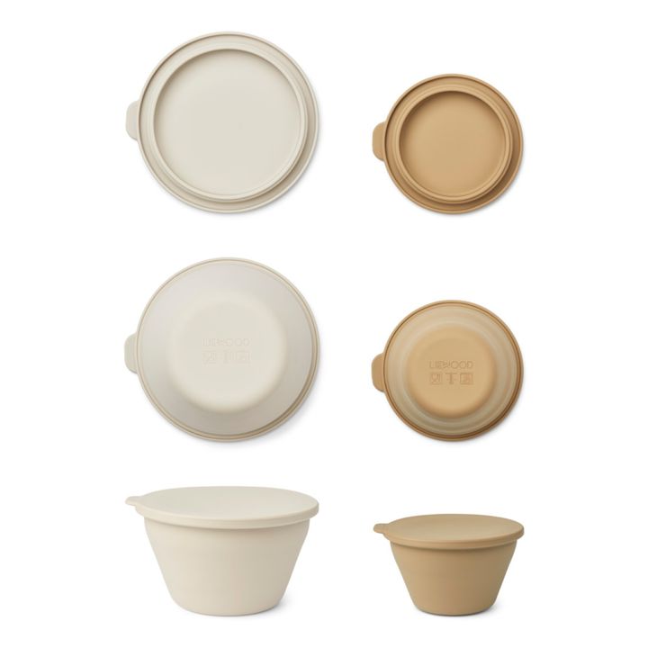 Dale Silicone Foldable Storage Bowls - Set of 2 Sandfarben- Produktbild Nr. 3