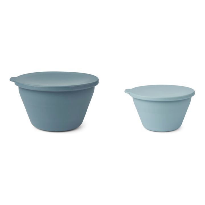 Dale Silicone Foldable Storage Bowls - Set of 2 | Blu- Immagine del prodotto n°0