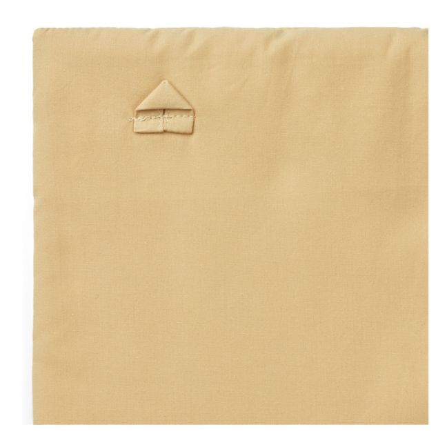 Lyla Quilted Blanket | Pale yellow