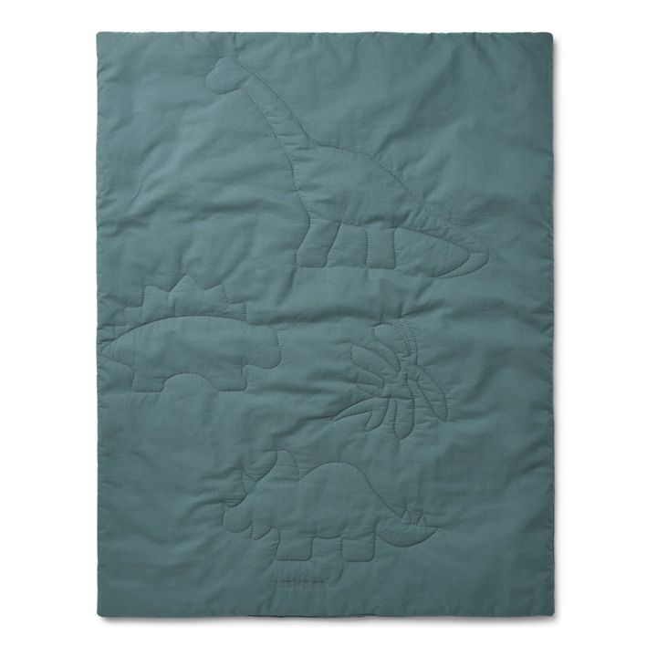 Liewood Lyla Quilted Blanket Blue Smallable