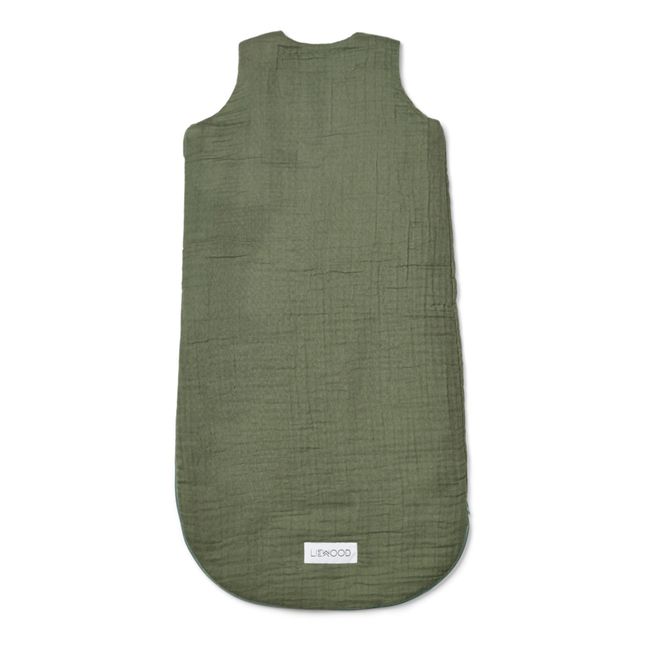 Flora Organic Cotton Lightweight Sleeping Bag Green