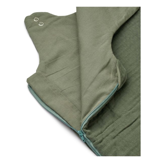 Flora Organic Cotton Lightweight Sleeping Bag Green