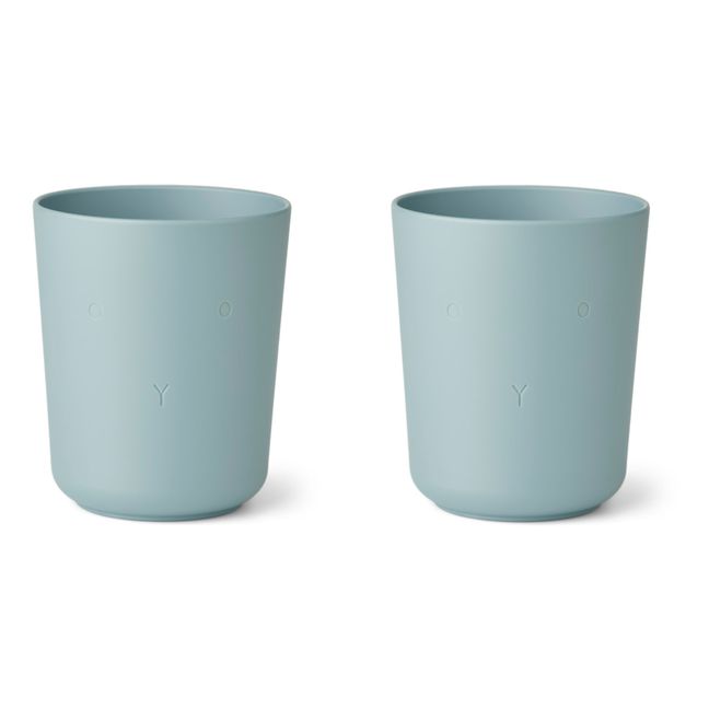 Vasos Stine de PLA-set de 5 | Azul