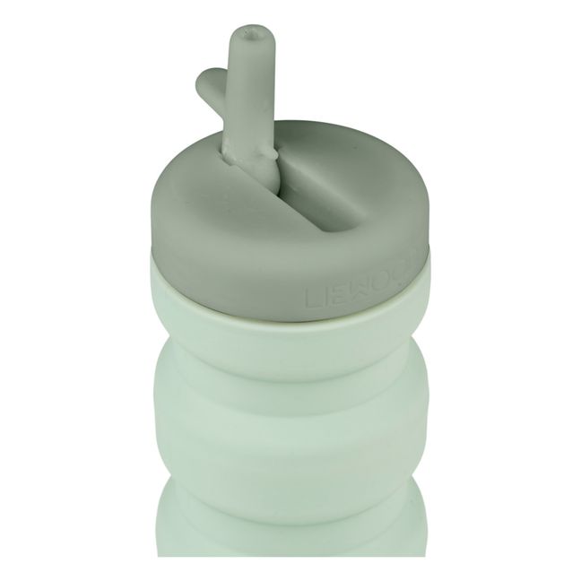 Gourde pliable Wilson en silicone | Vert pâle