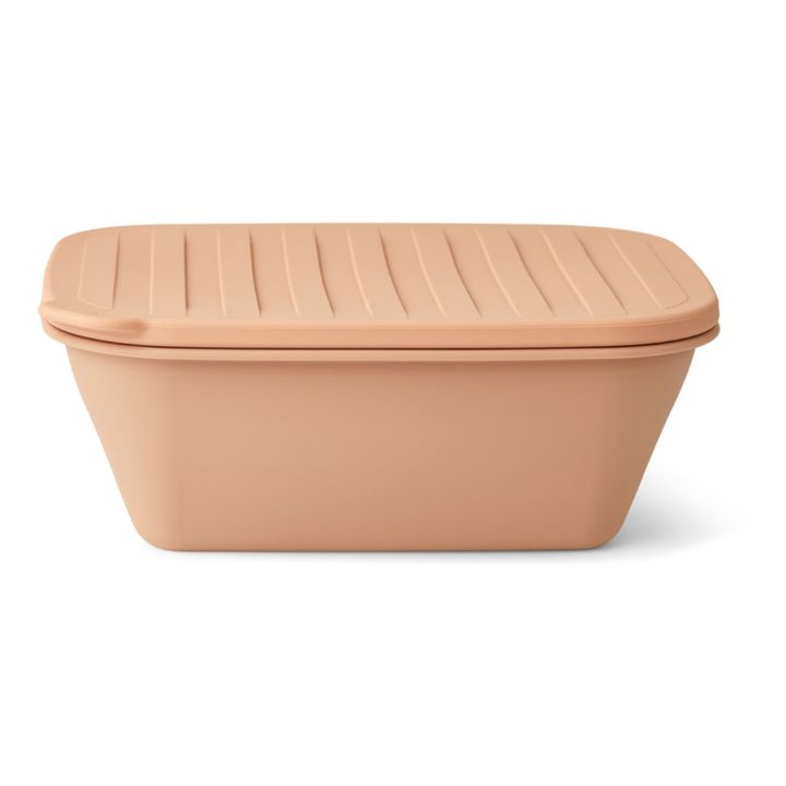 Faltbare Lunch-Box Franklin aus Silikon | Rosa- Produktbild Nr. 0