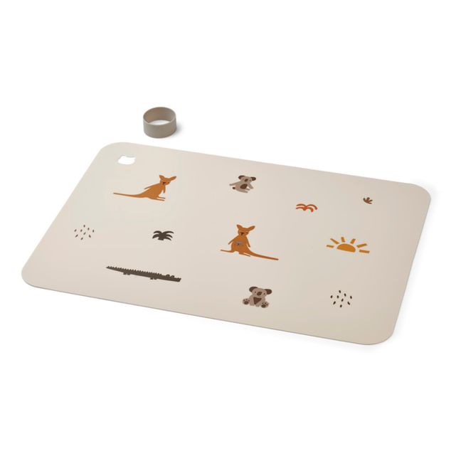 Jude Silicone Place Mat | Sand