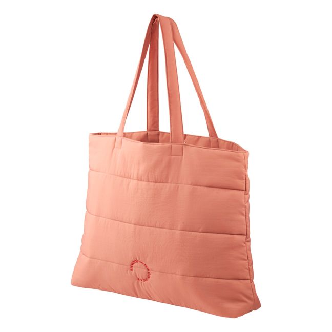Quilted Shopping Bag Pink