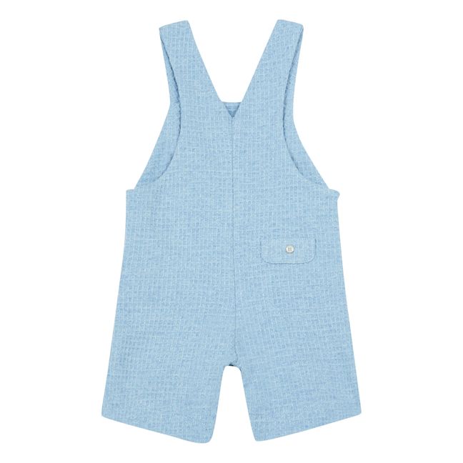 Waffle Overalls Blue