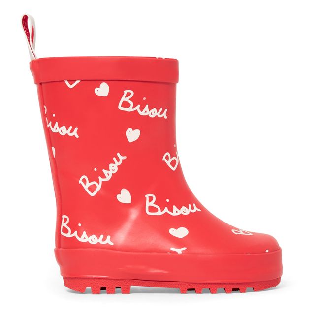 Rain Boots Rojo