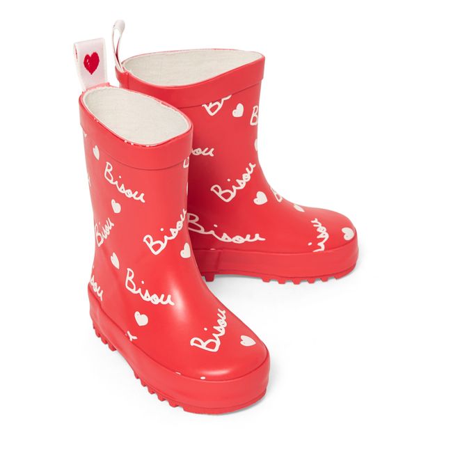 Rain Boots Rojo