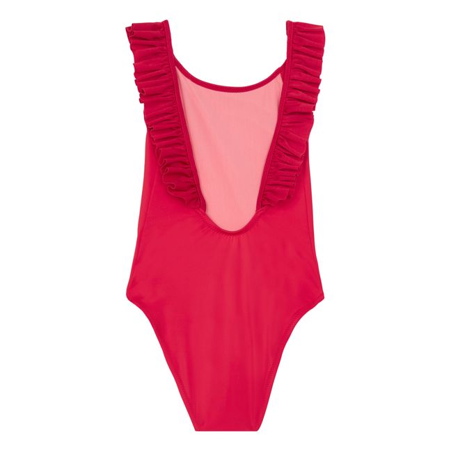 Bora Bora Recycled Fibre Swimsuit Cherry red