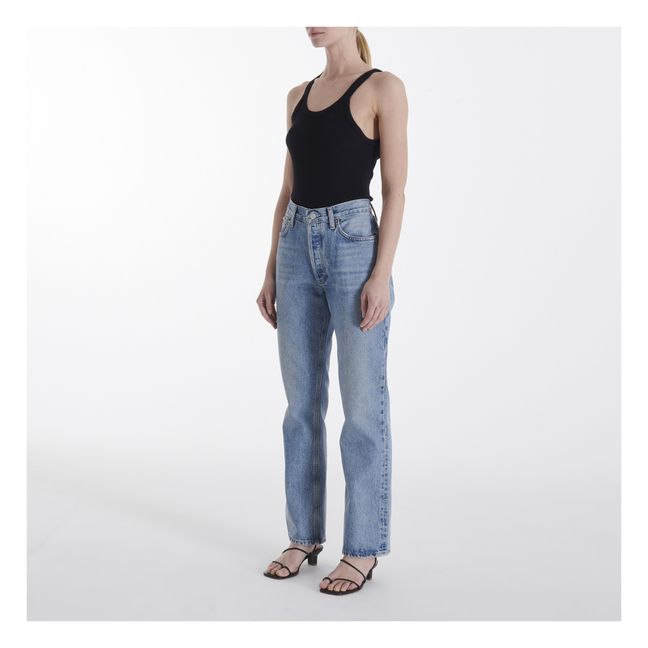 Relaxed Organic Cotton Bootcut Jeans Wireless