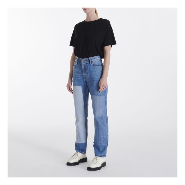 Jean Droit Taille Haute Arts | Reese Vintage / Patchwork
