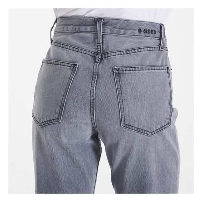 Arts High-Waisted Straight Leg Jeans | Tracing Grey