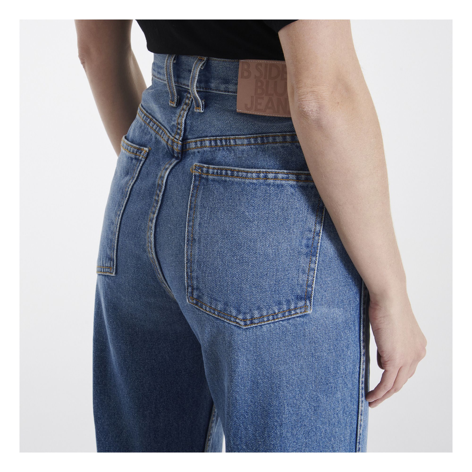 Plein High-Waisted Straight Leg Jeans Reese Vintage- Imagen del producto n°3