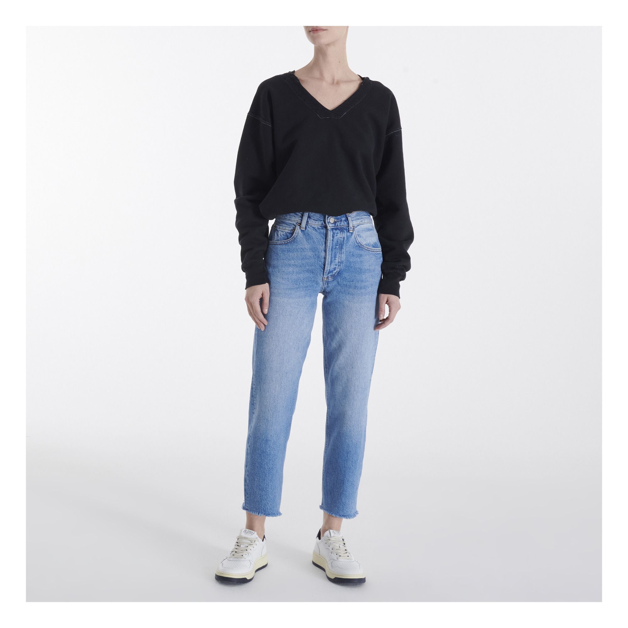 Boyish - Jean The Tommy Stretch High Rise Straight Coton Bio - Femme - Eternal Sunshine