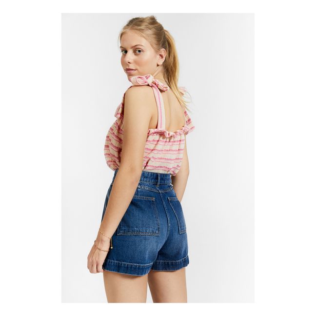 Short Le Caire | Denim brut
