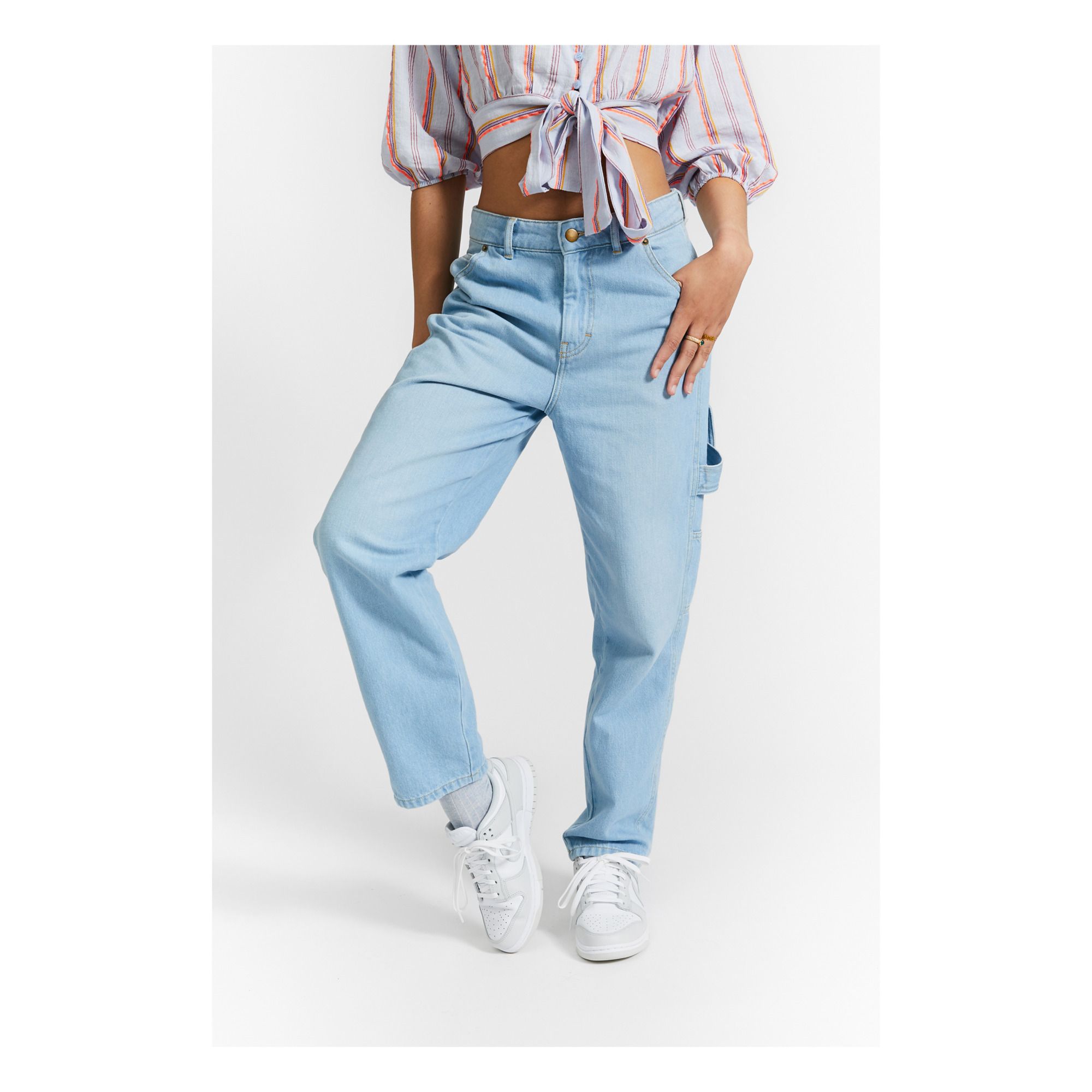 Lazer Jeans Light Denim Indee Fashion 