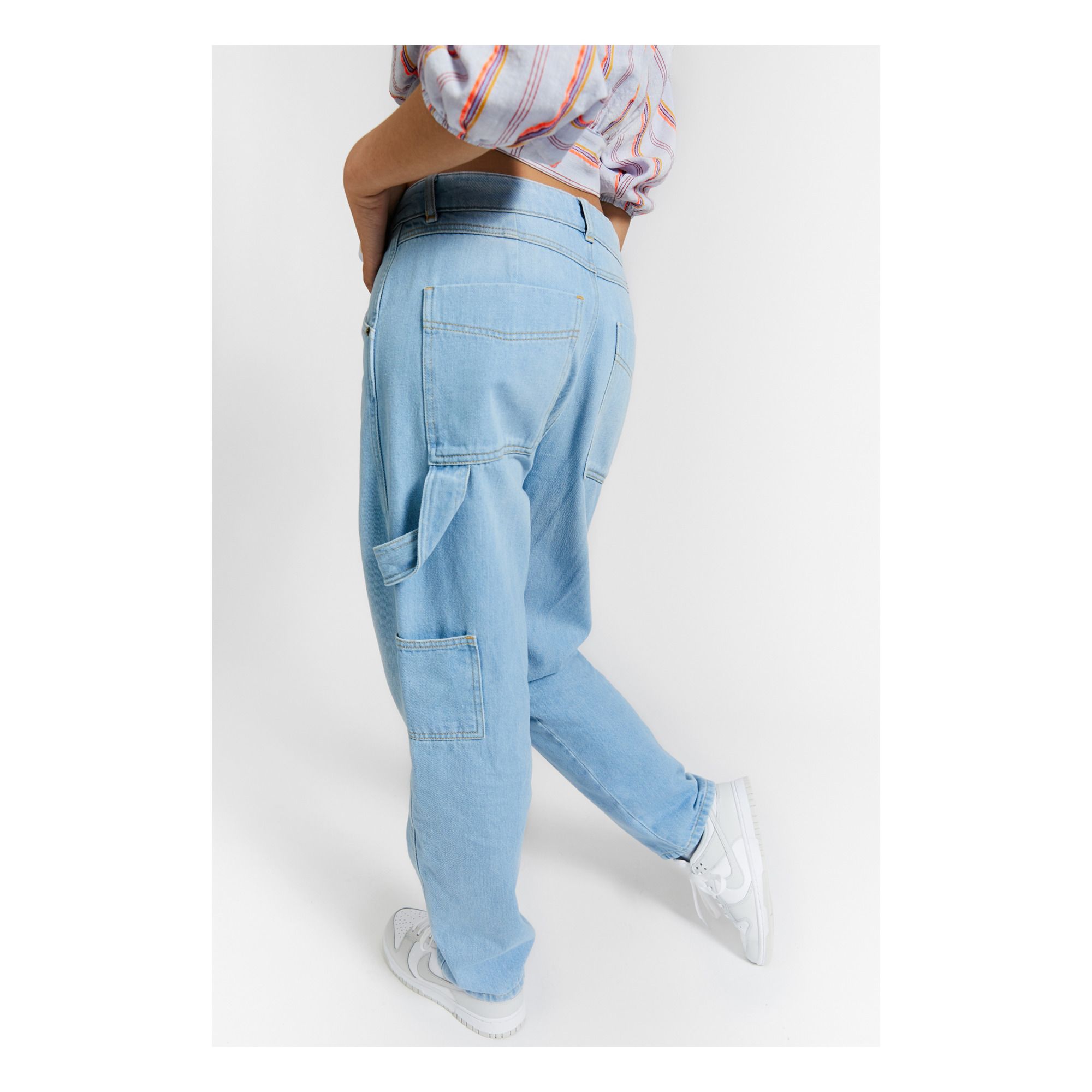 Lazer Jeans Light Denim Indee Fashion 