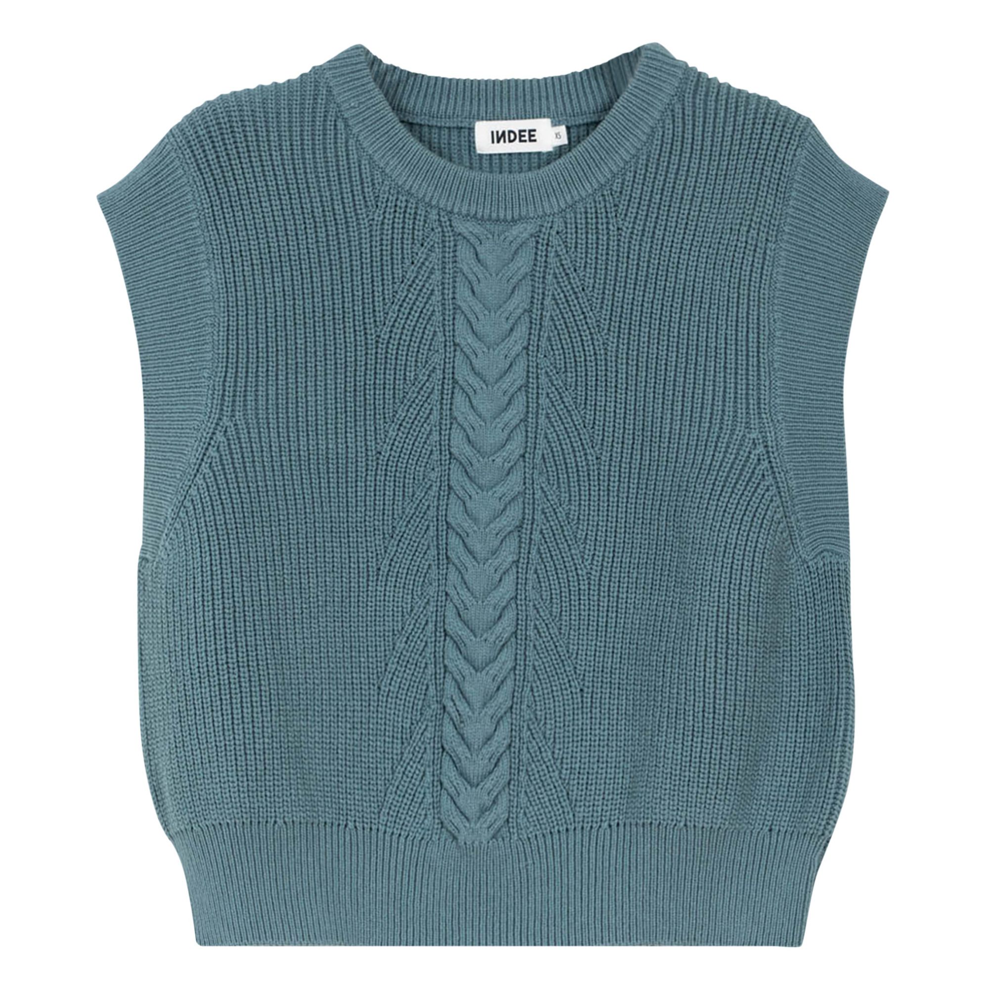 Lana Vest Blue Green- Product image n°0