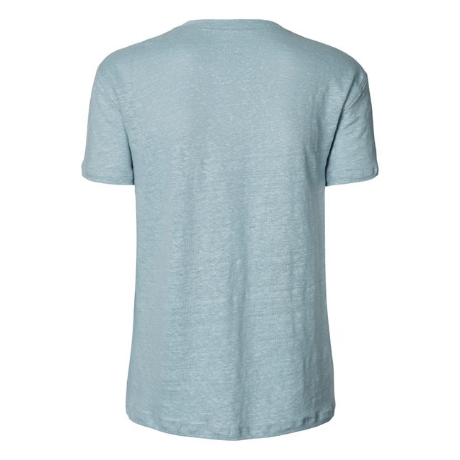 Sif Linen T-shirt Blue