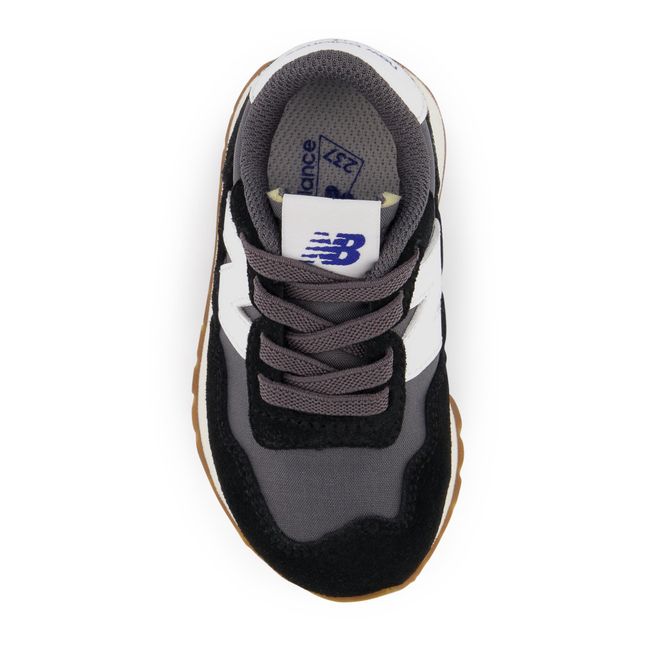 Sneaker 237 elastische Schnürsenkel Schwarz