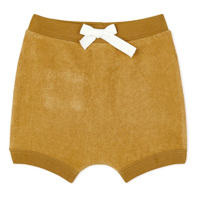 Barcus Terry Cloth Shorts Brown