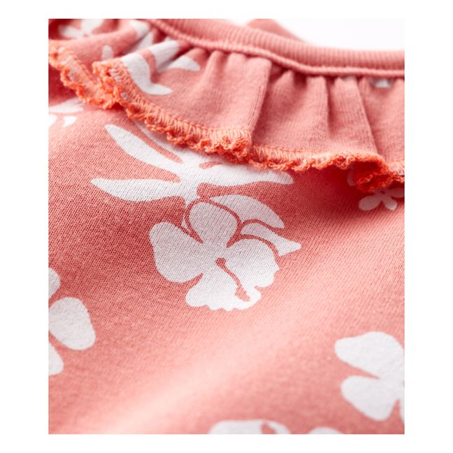 Petit Bateau NEU Schmusetuch Spucktuch Halstuch Blümchen rosa 